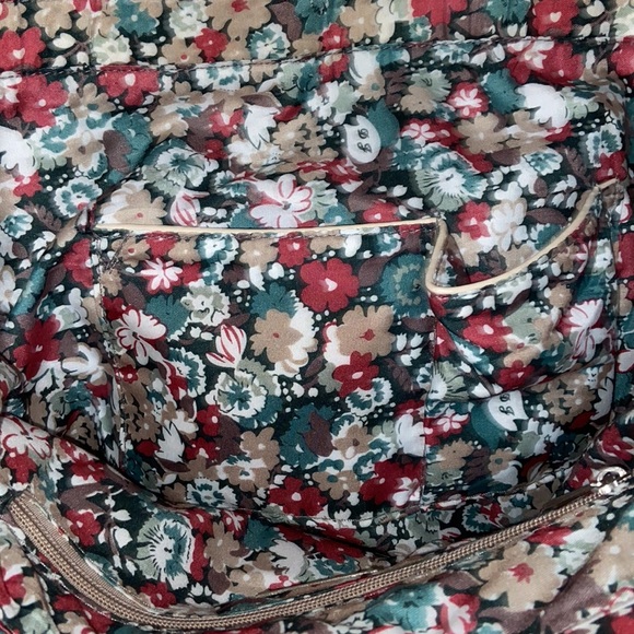 Cream Faux Leather Tote Bag / Purse - Picture 5 of 9